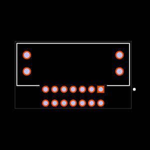 TFM-107-01-L-D-RE2-WT Footprint