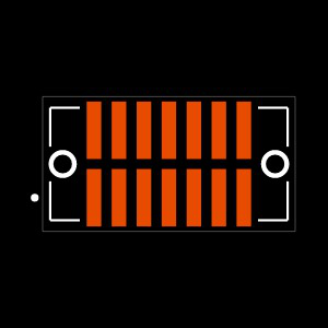 TFM-107-02-F-D-LC-K-TR Footprint