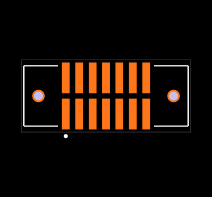 TFM-107-02-F-D-WT Footprint
