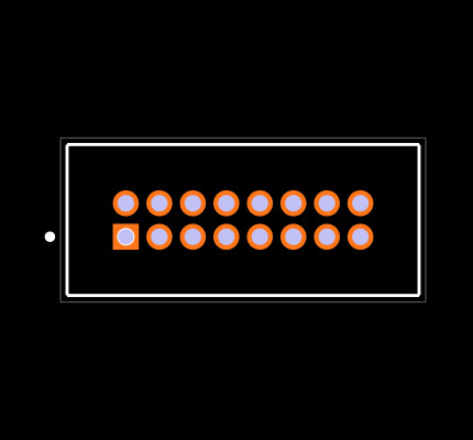 TFM-108-01-S-D-K Footprint