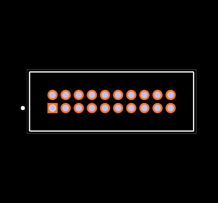 TFM-110-01-H-D-P Footprint