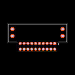 TFM-110-01-H-D-RE1-WT Footprint