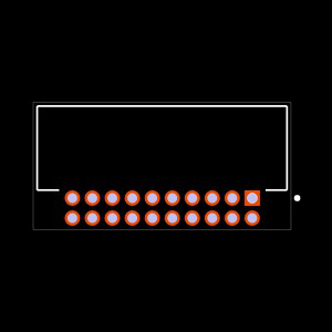 TFM-110-01-L-D-RA Footprint