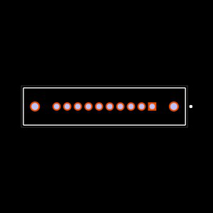 TFM-110-01-L-S-WT Footprint