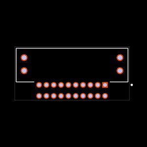 TFM-110-01-S-D-RE2-WT Footprint