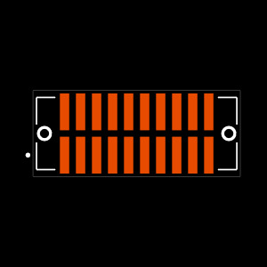 TFM-110-02-L-D-SA Footprint