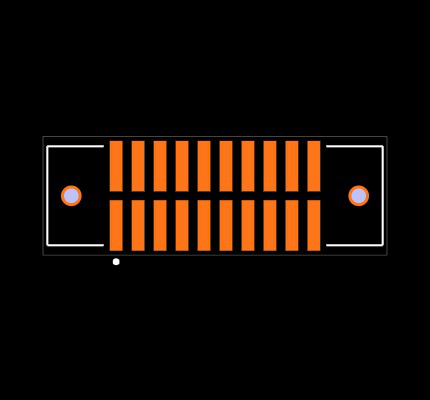 TFM-110-02-L-D-WT-P Footprint