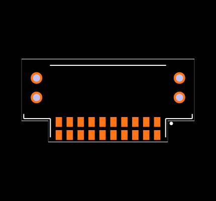 TFM-110-02-L-DH Footprint