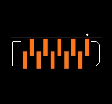 TFM-110-02-L-S Footprint
