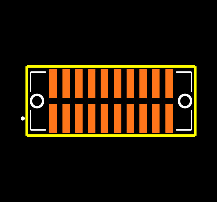 TFM-110-02-S-D-LC Footprint