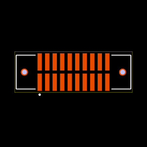 TFM-110-02-S-D-WT-K-TR Footprint