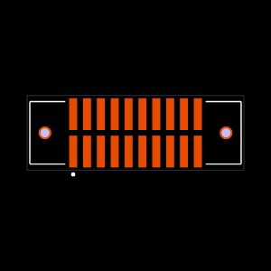 TFM-110-02-S-D-WT-P Footprint