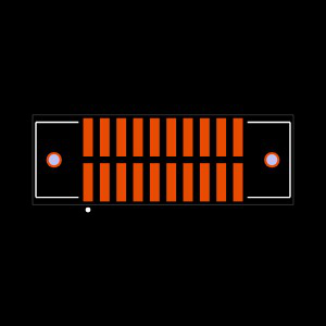 TFM-110-02-S-D-WT-P-TR Footprint
