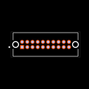 TFM-110-03-S-D-A Footprint