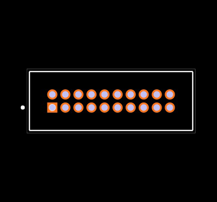 TFM-110-21-S-D Footprint