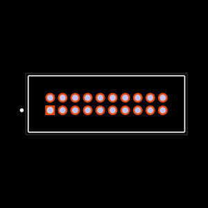 TFM-110-31-L-D Footprint