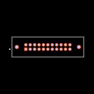 TFM-111-01-L-D-WT Footprint