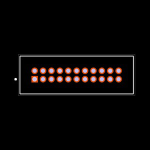 TFM-111-01-S-D Footprint