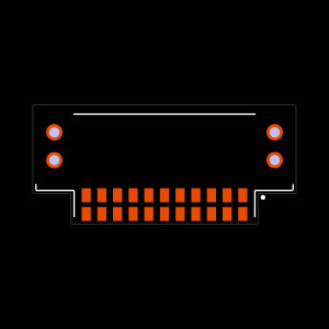TFM-111-02-L-DH Footprint