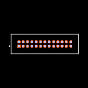 TFM-113-21-F-D Footprint