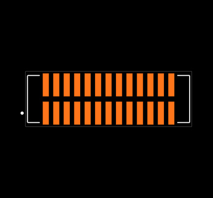 TFM-113-22-S-D Footprint