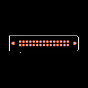 TFM-115-01-H-D-WT Footprint