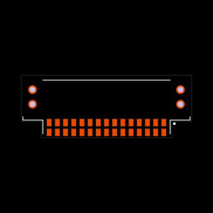 TFM-115-02-F-DH Footprint