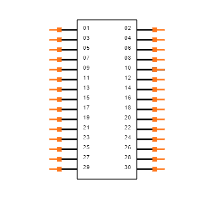 TFM-115-02-L-D-SA Symbol