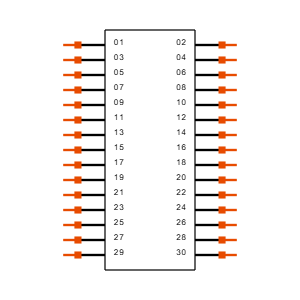 TFM-115-11-L-D-A Symbol