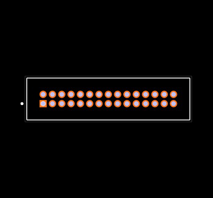 TFM-115-21-S-D Footprint