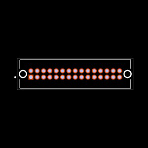 TFM-115-23-L-D-A Footprint
