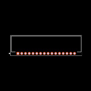 TFM-116-01-L-S-RA Footprint