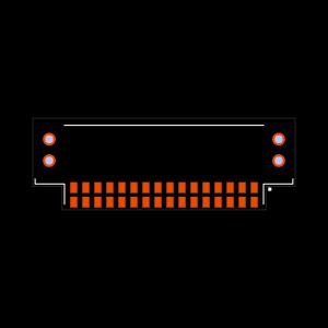 TFM-116-02-S-DH Footprint