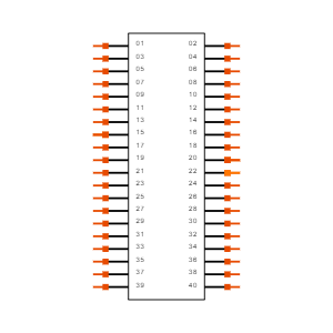 TFM-120-22-L-D-LC Symbol