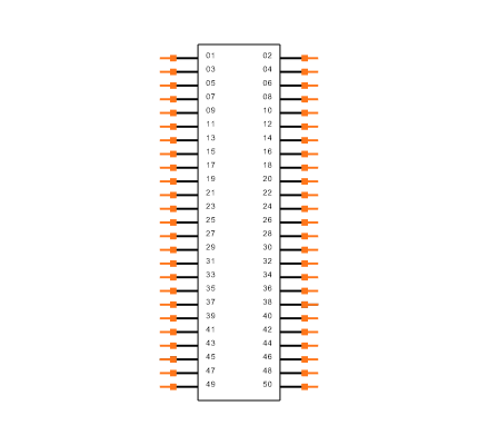 TFM-125-01-SM-D-LC Symbol
