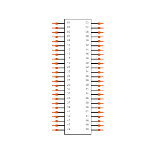 TFM-125-12-S-D-LC-K-TR Symbol