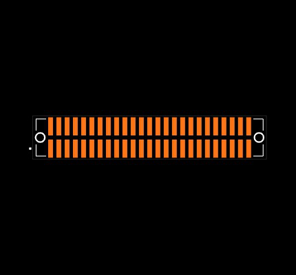TFM-125-22-S-D-A Footprint