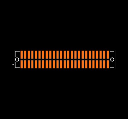 TFM-125-22-S-D-LC-K Footprint
