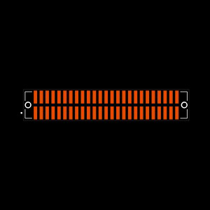 TFM-125-22-S-D-LC-TR Footprint