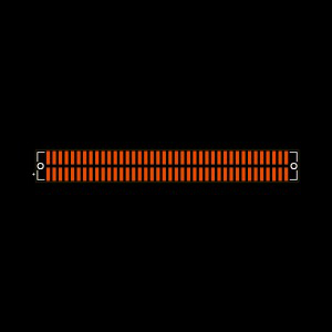 TFM-140-22-H-D-LC-K-TR Footprint