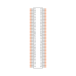 TFM-140-32-L-D-A-P Symbol