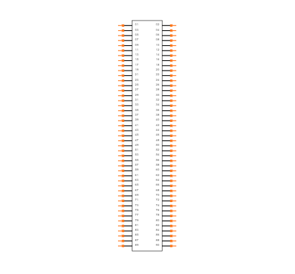 TFM-145-23-L-D Symbol