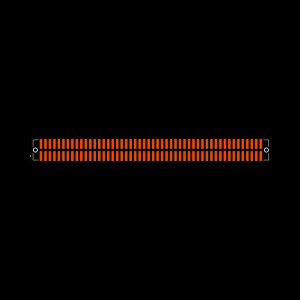 TFM-150-22-S-D-LC-K-TR Footprint