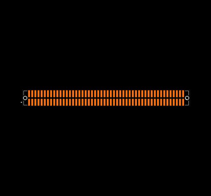 TFM-150-32-S-D-A Footprint