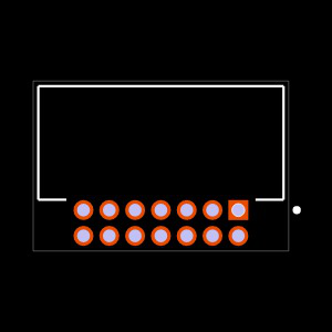 TFML-107-01-STL-D-RA Footprint