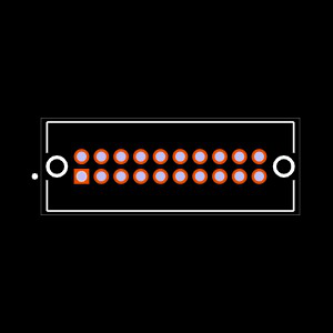TFML-110-01-H-D-LC Footprint