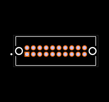 TFML-110-01-S-D-A Footprint