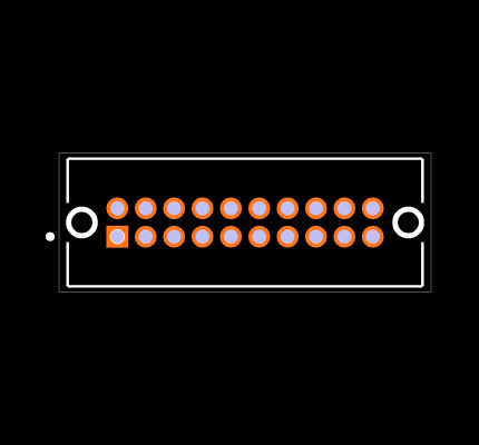 TFML-110-01-S-D-LC-K Footprint