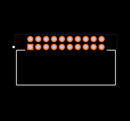 TFML-110-01-S-D-RA Footprint