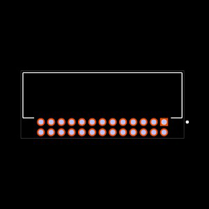 TFML-113-01-S-D-RA Footprint